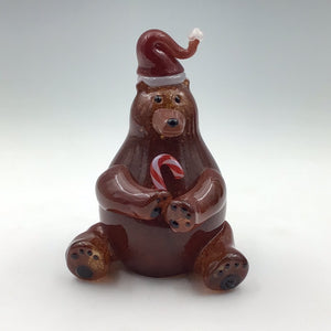 Brown Bear Santa