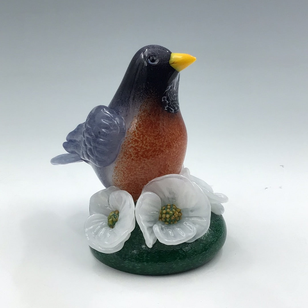 Robin & Blossoms