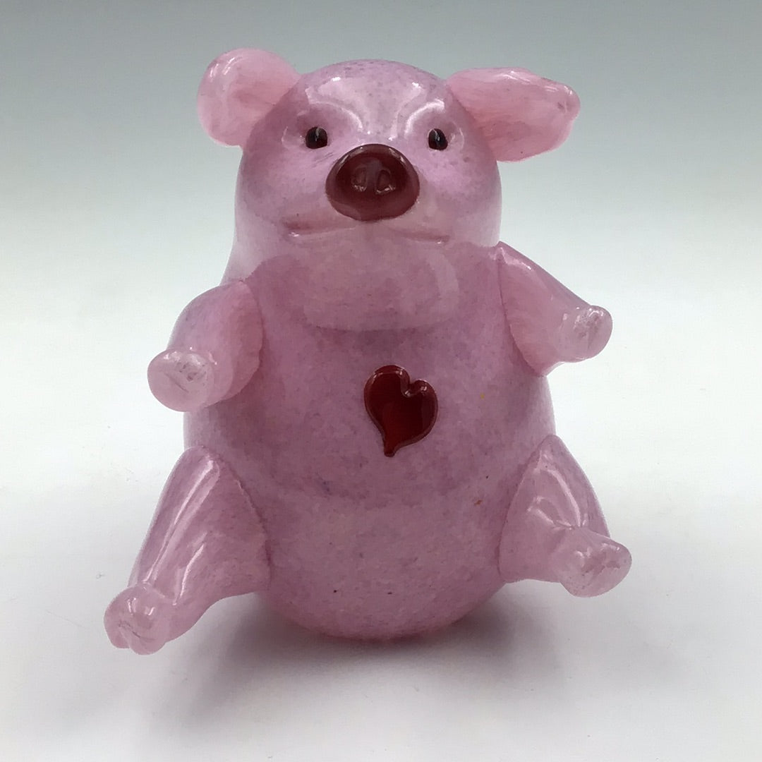 Pink Pig /Heart