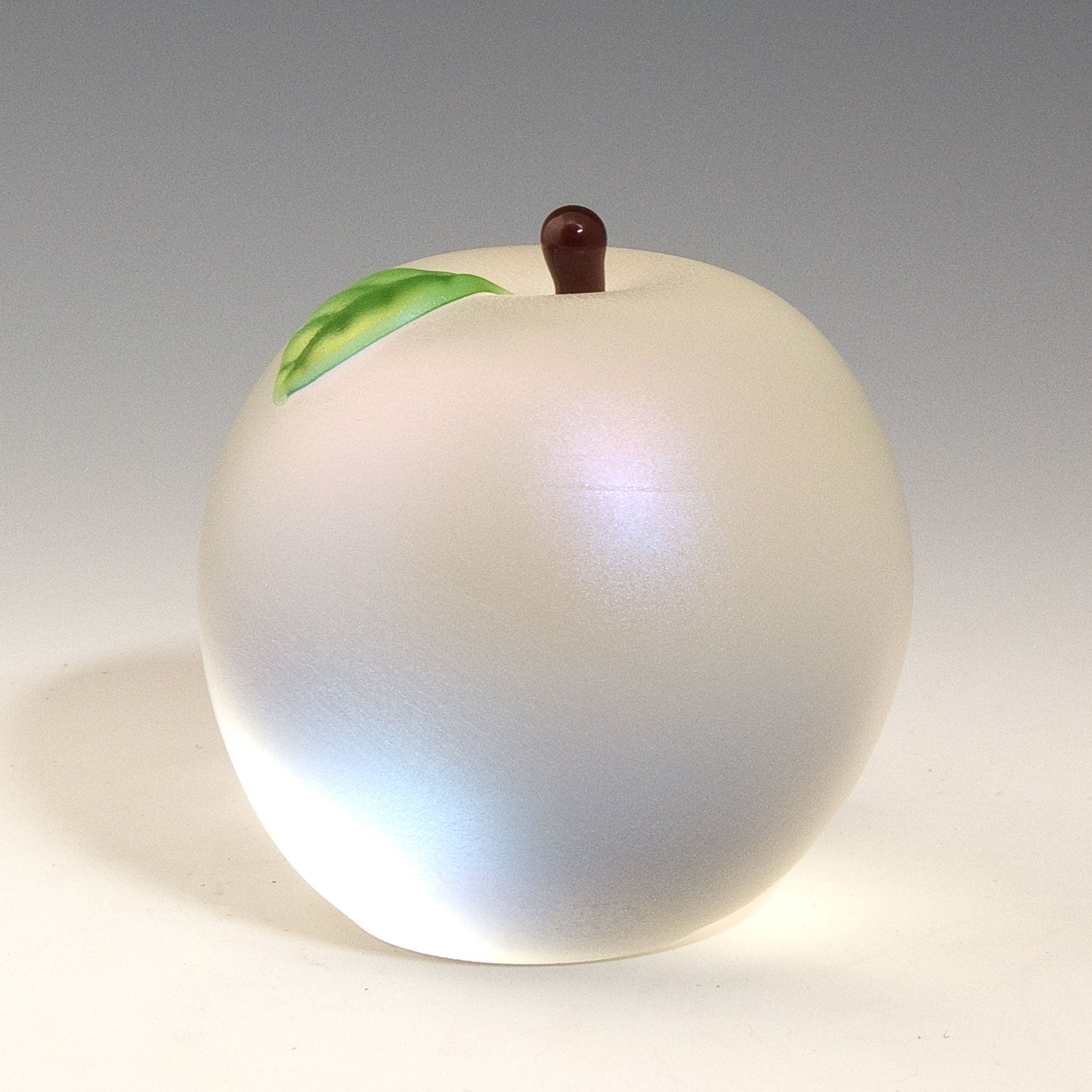 Clear Frosted Apple