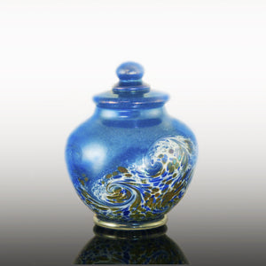 Ocean Wave Keepsake Jar